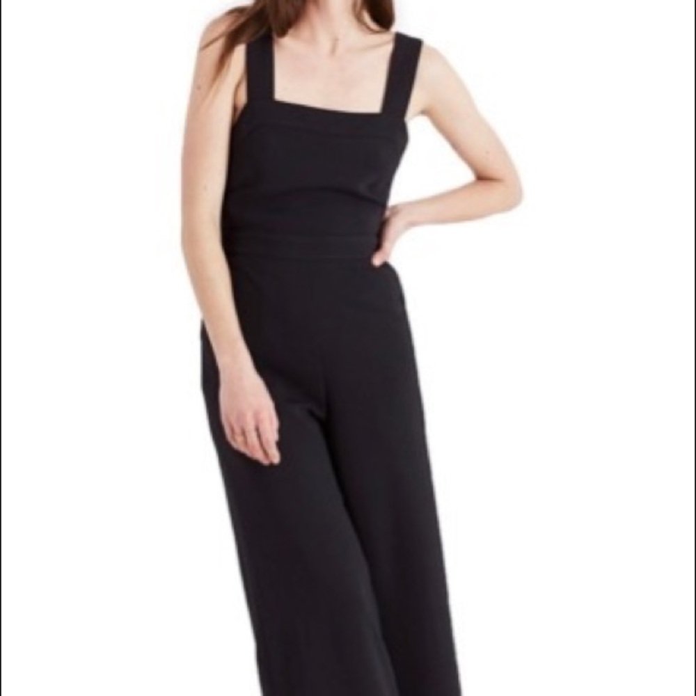 Madewell Apron Bow Back Jumpsuits